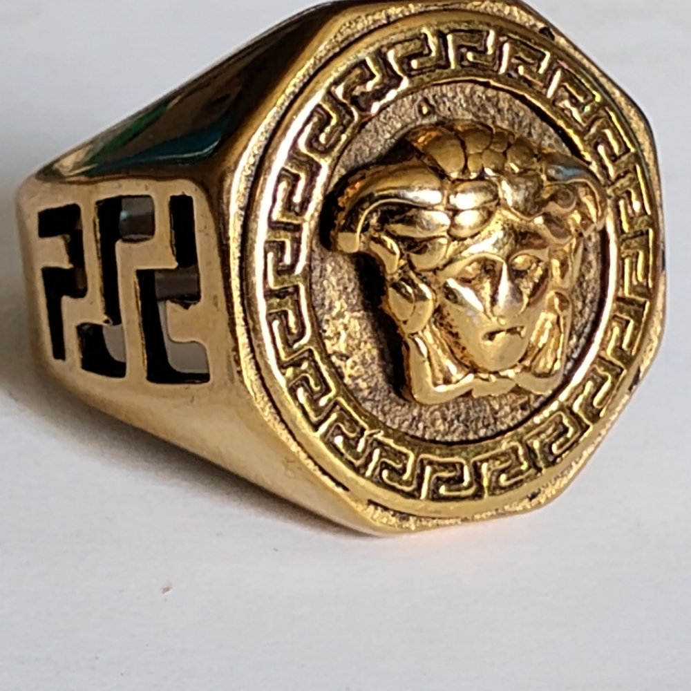 Versace Gold Ring